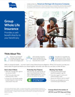 Whole Life brochure
